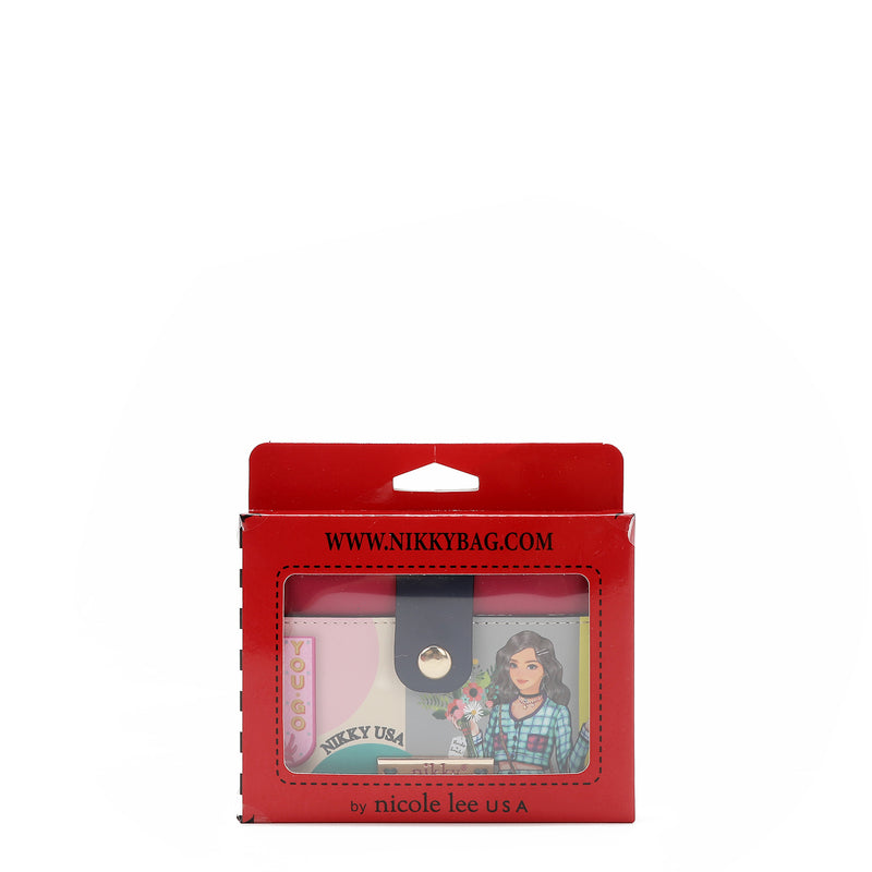 CARD HOLDER WITH ZIPPER (<tc><tc><tc>Nikky</tc> Goes Shopping</tc></tc>)