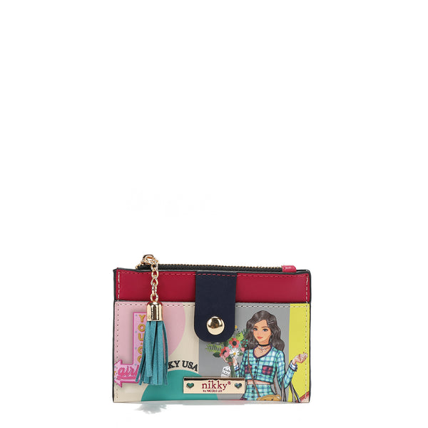 CARD HOLDER WITH ZIPPER (<tc><tc><tc>Nikky</tc> Goes Shopping</tc></tc>)
