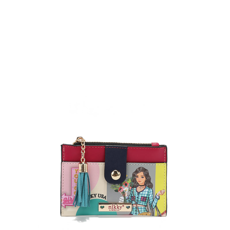 CARD HOLDER WITH ZIPPER (<tc><tc><tc>Nikky</tc> Goes Shopping</tc></tc>)