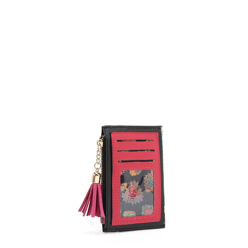 CARD HOLDER WITH ZIPPER (<tc><tc>Nikky</tc></tc> MAKES FRIENDS)