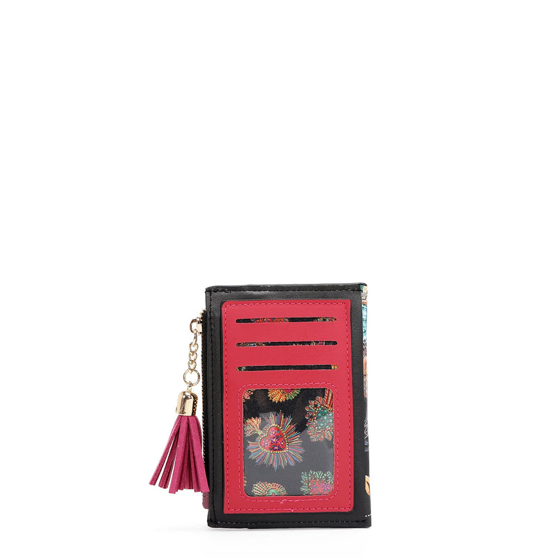 CARD HOLDER WITH ZIPPER (<tc><tc>Nikky</tc></tc> MAKES FRIENDS)