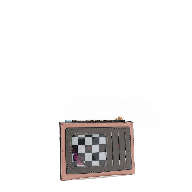 CARD HOLDER WITH ZIPPER (<tc><tc>Party King</tc></tc>)