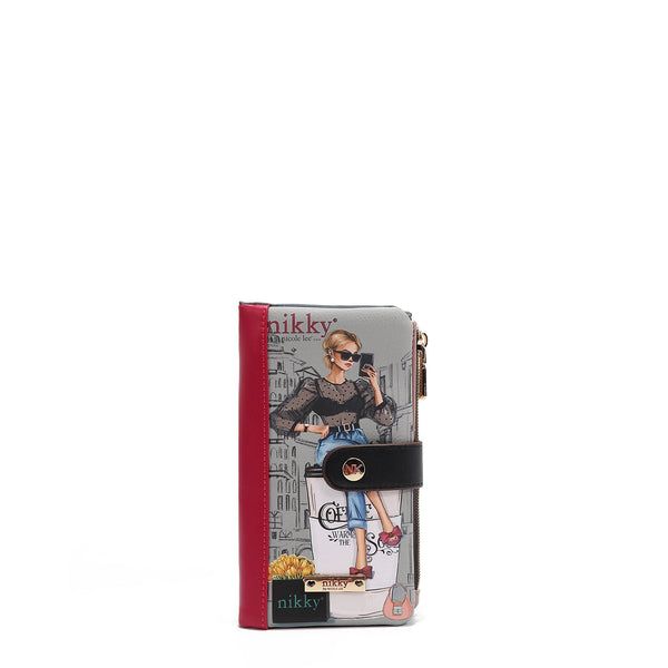 COMPACT WALLET (<tc>URBAN COFFEE DREAM</tc>)
