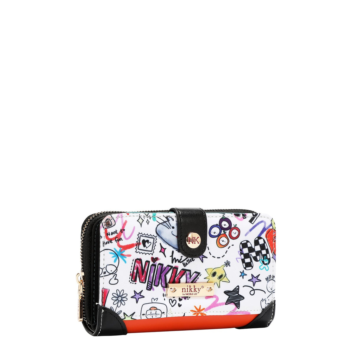 CARTERA COMPACTA (JUST FOR FUN-BLANCO)