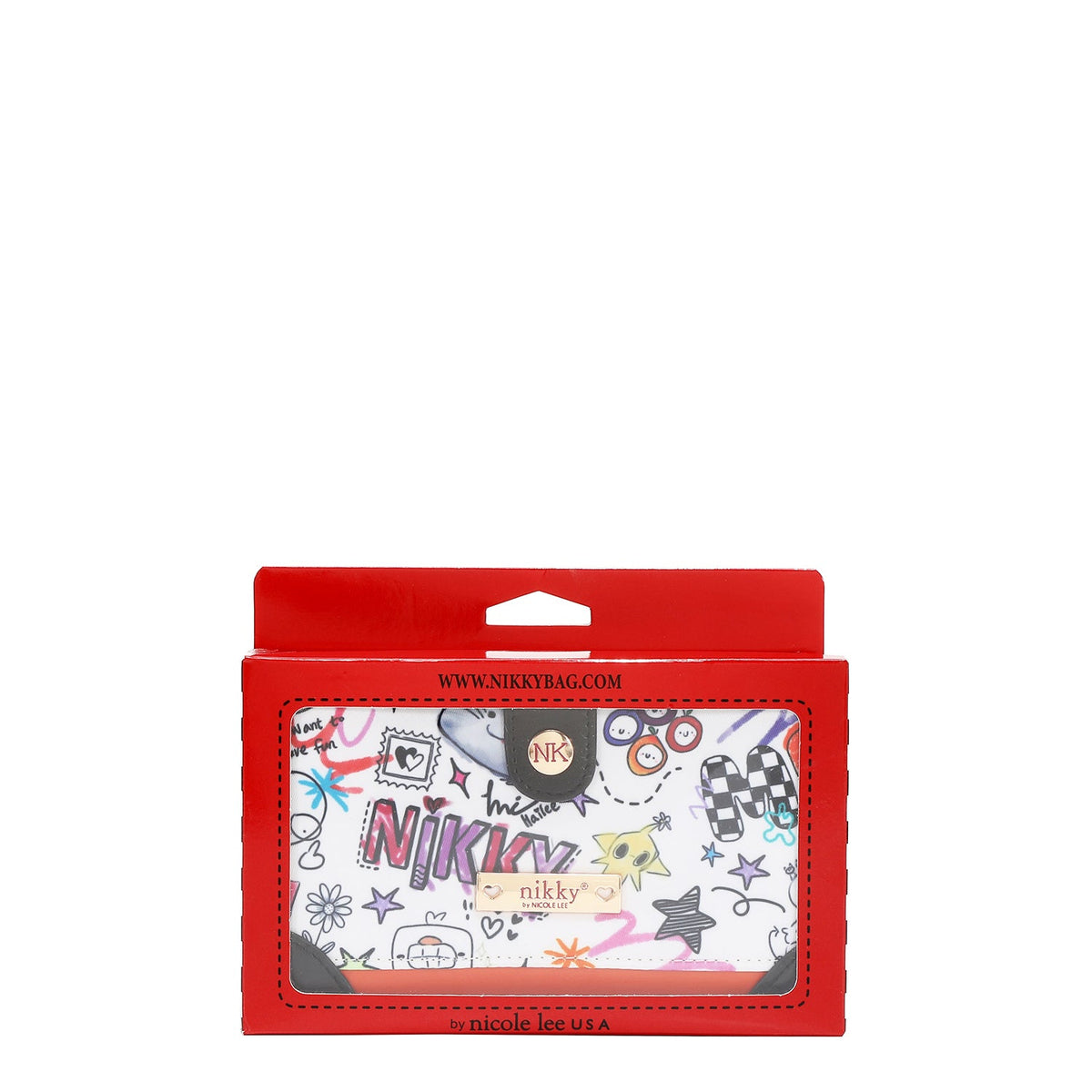 CARTERA COMPACTA (JUST FOR FUN-BLANCO)