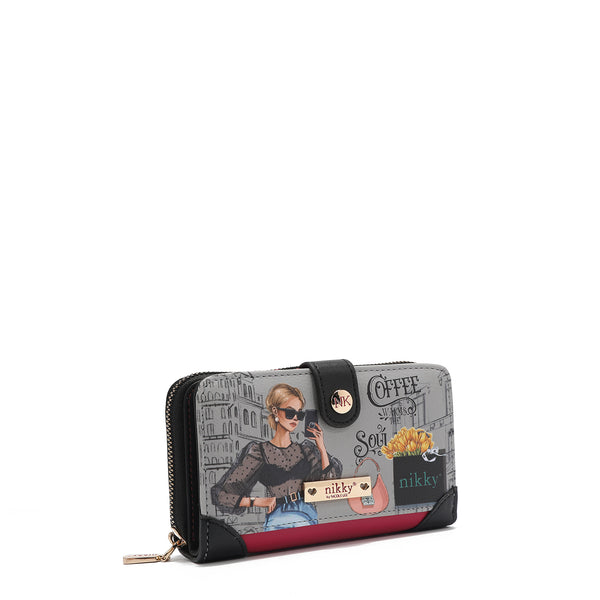 COMPACT WALLET (<tc>URBAN COFFEE DREAM</tc>)