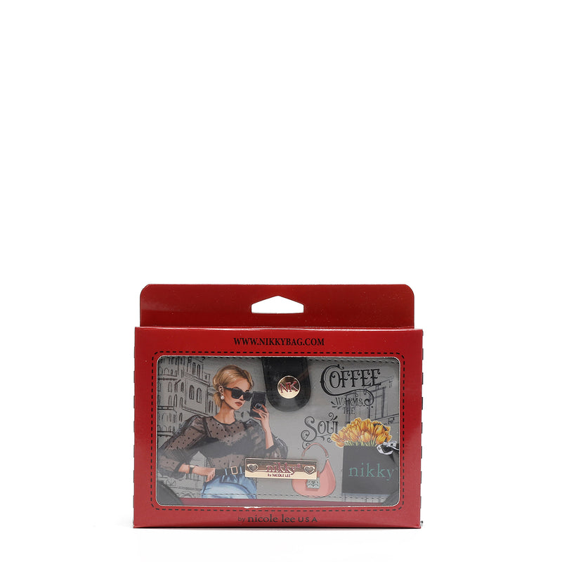 COMPACT WALLET (<tc>URBAN COFFEE DREAM</tc>)
