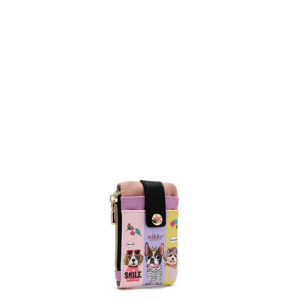 MINI CARD HOLDER WITH CLOSURE (<tc>BEST BUDDIES</tc>)
