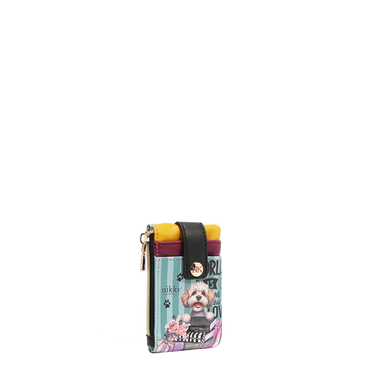 MINI CARD HOLDER WITH CLOSURE (MEANT TO LOVE YOU)