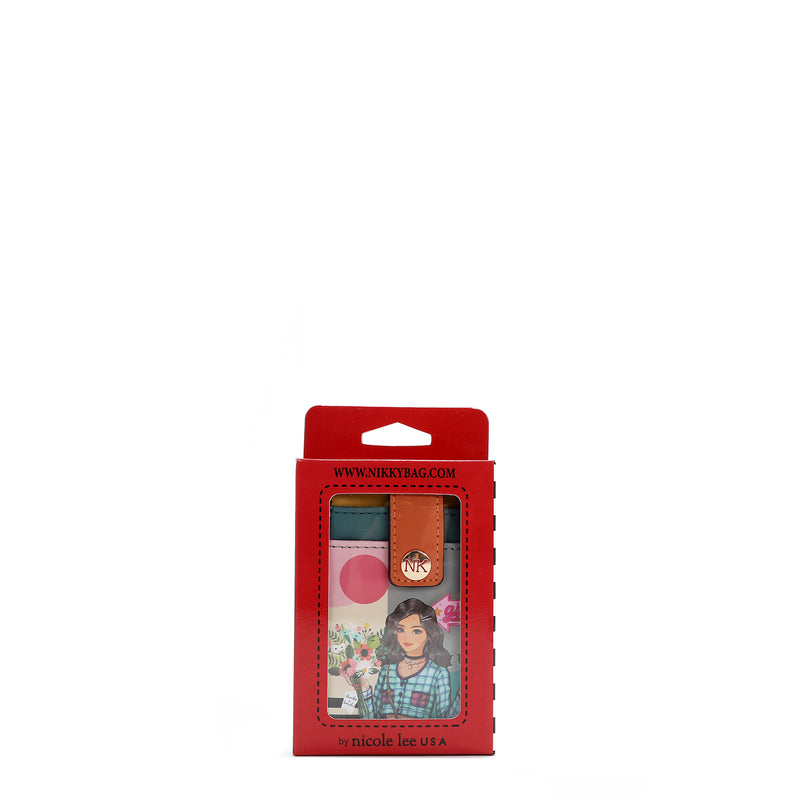 MINI CARD HOLDER WITH CLOSURE (<tc><tc><tc>Nikky</tc> Goes Shopping</tc></tc>)