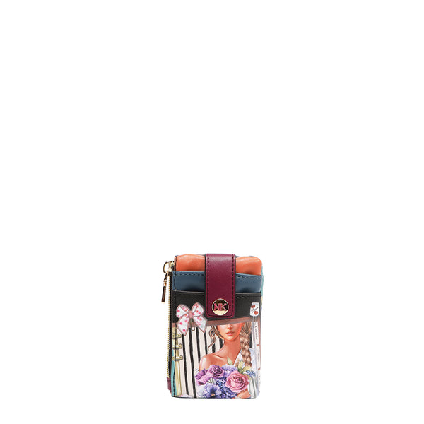 MINI CARD HOLDER WITH CLOSURE (<tc>NOSTALGIA</tc>)