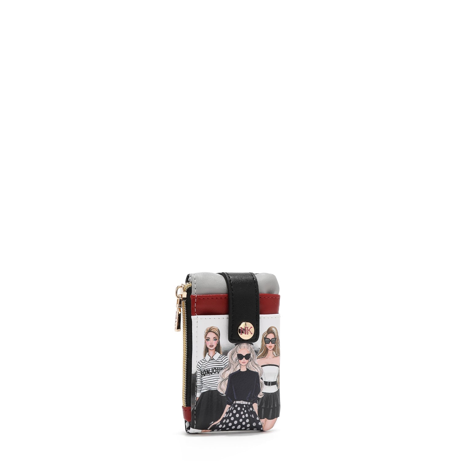 MINI CARD HOLDER WITH CLOSURE (<tc>TRIO</tc>)