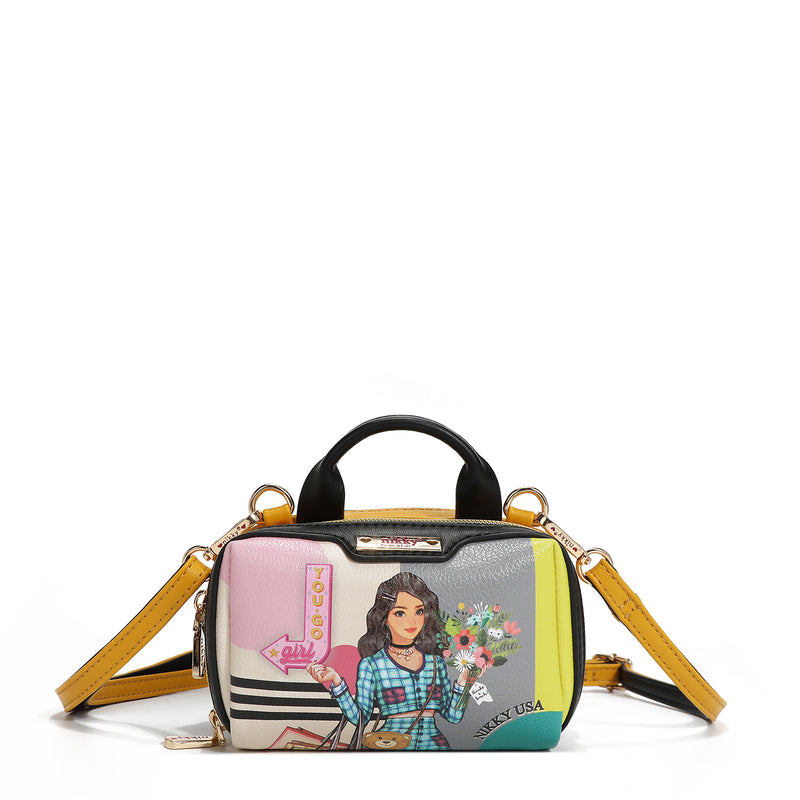 BOSTON MINI CROSSBODY BAG WITH DOUBLE ZIPPER (<tc><tc><tc>Nikky</tc> Goes Shopping</tc></tc>)