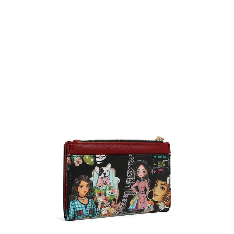 LONG WALLET WITH ZIPPER (<tc><tc>Nikky</tc></tc> MAKES FRIENDS)