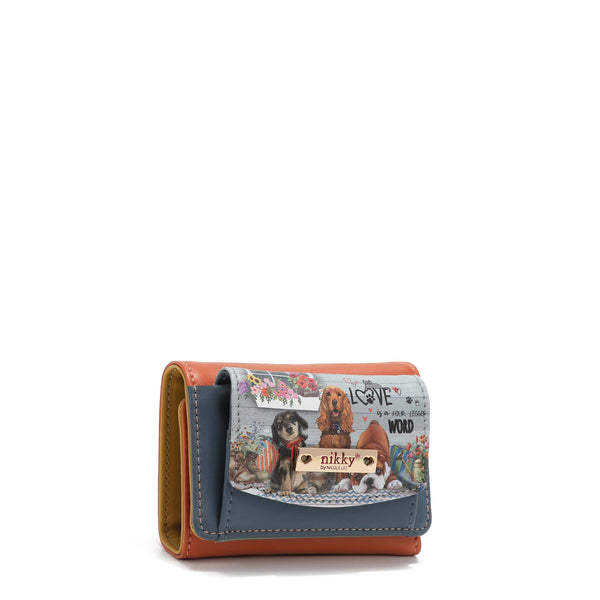 3-FOLD WALLET <tc><tc>One Happy Family</tc></tc>