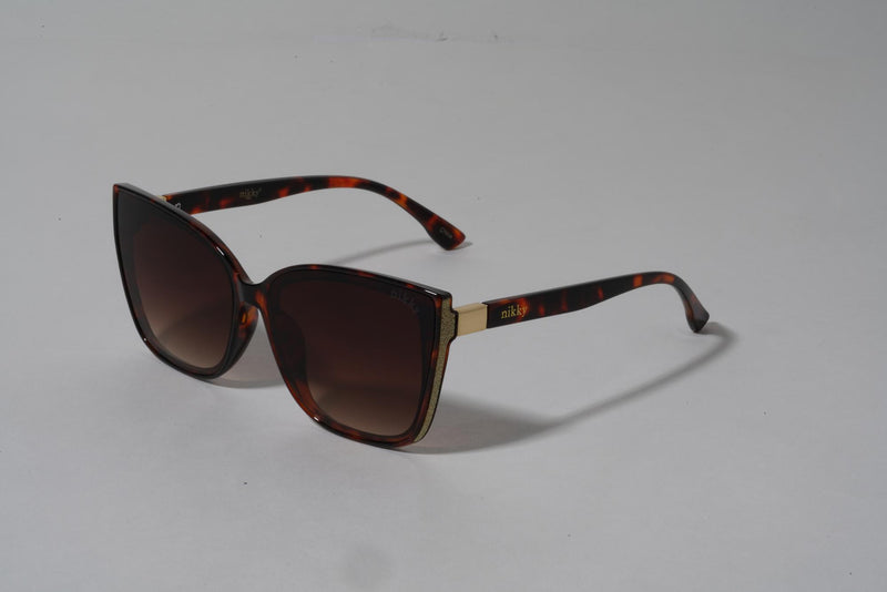 NK CAT EYE LEOPARD SUNGLASSES