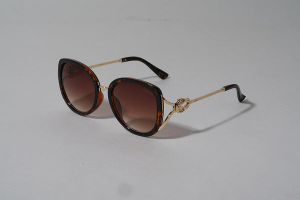 NK LEOPARD BUTTERFLY SUNGLASSES