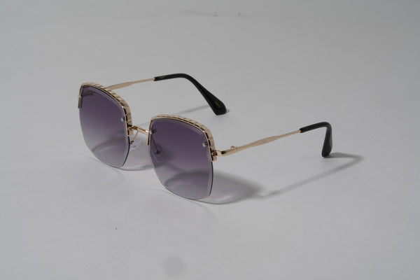 NK BLACK GEOMETRIC SUNGLASSES