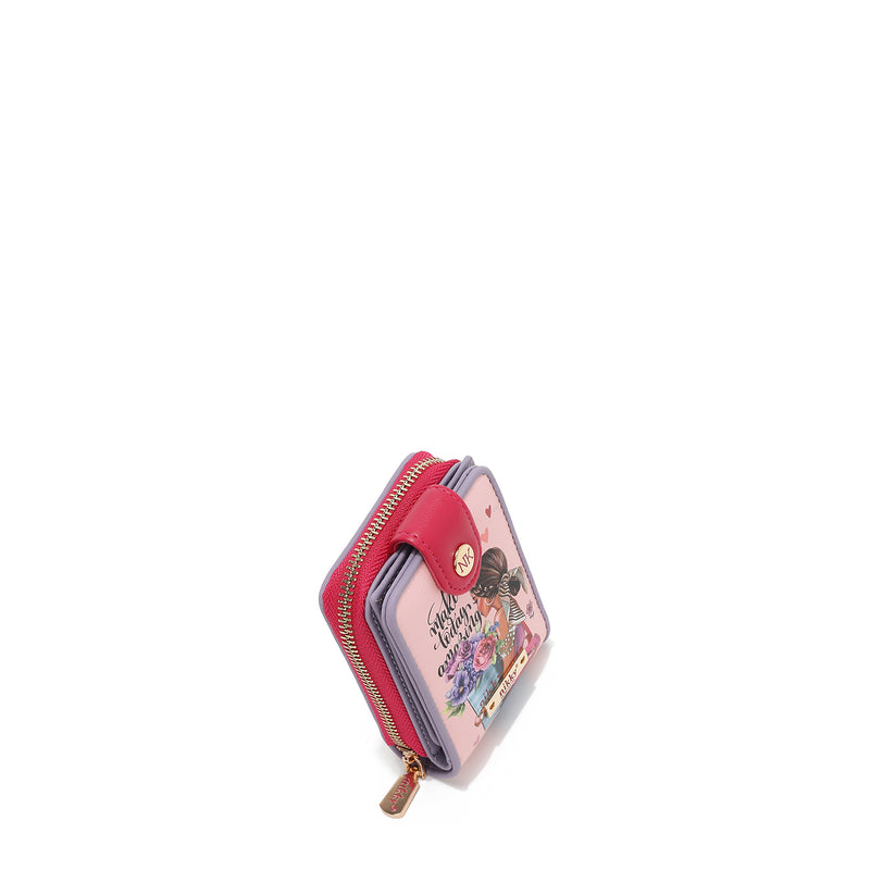 COMPACT FOLDABLE WALLET (<tc>FLOWER DAY</tc>)