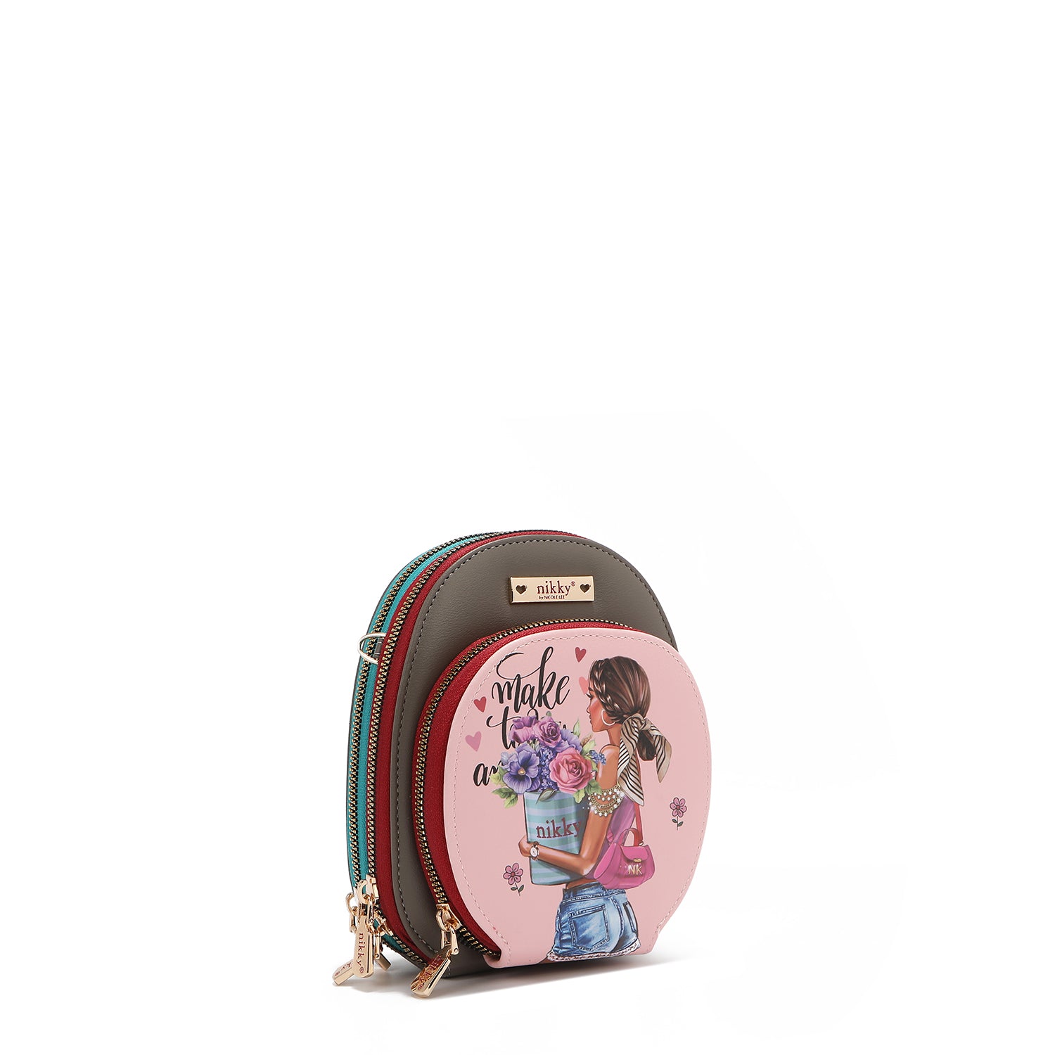 BANDOLERA CRUZADA PEQUEÑA (FLOWER DAY)