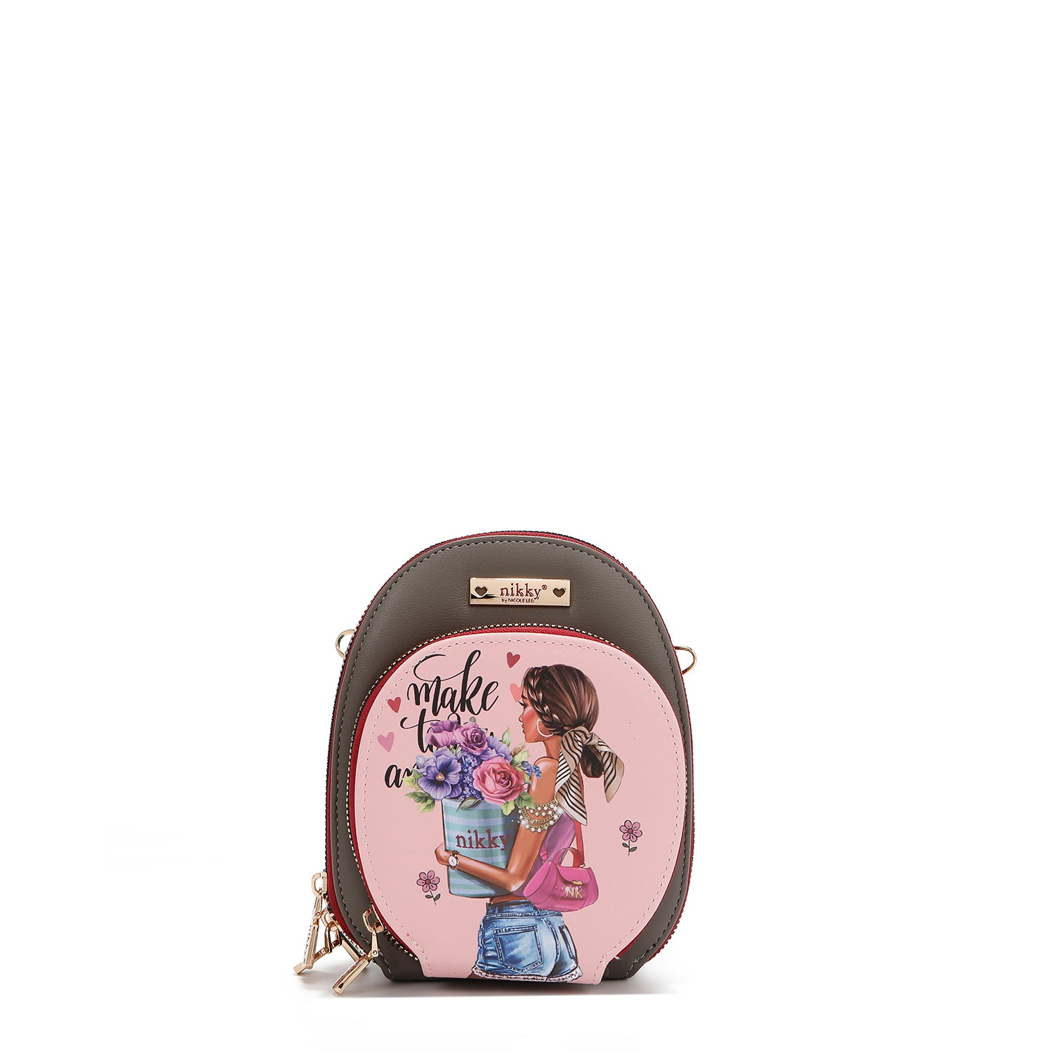 BANDOLERA CRUZADA PEQUEÑA (FLOWER DAY)