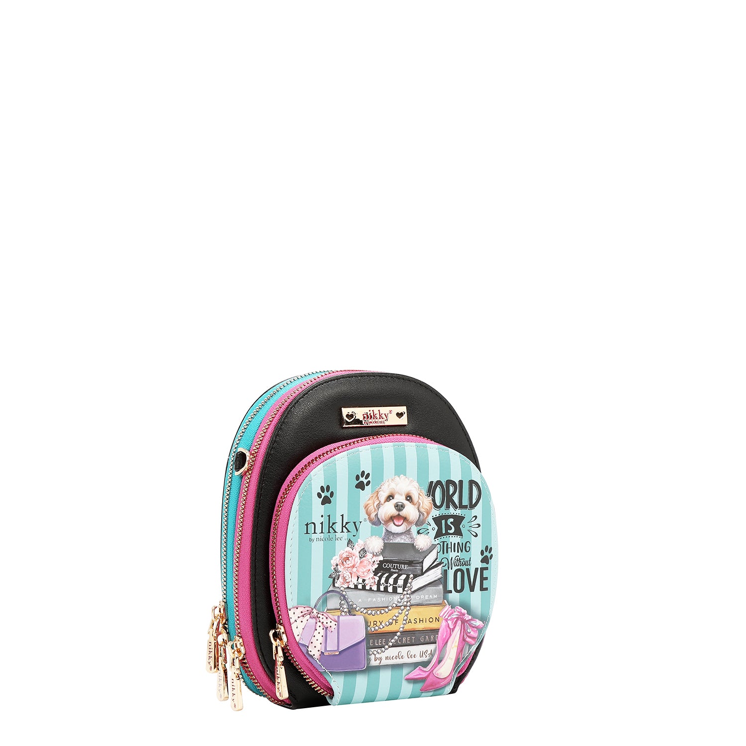 BORSA A TRACOLLA PICCOLA A CROCE (DESIDERATA PER AMARTI)