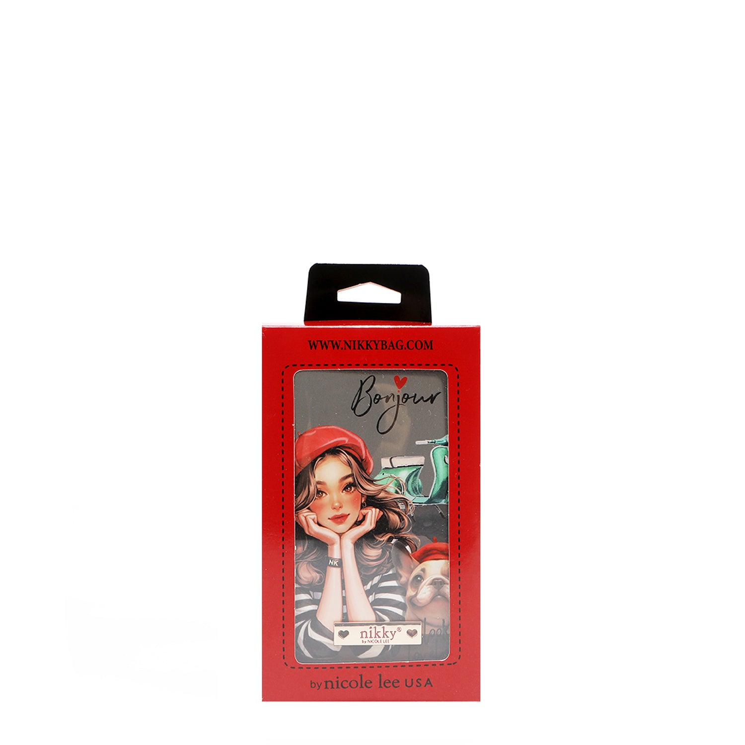 MEDIUM-SIZED DOUBLE ZIPPER WALLET (<tc>EIFFEL DREAMS</tc>)