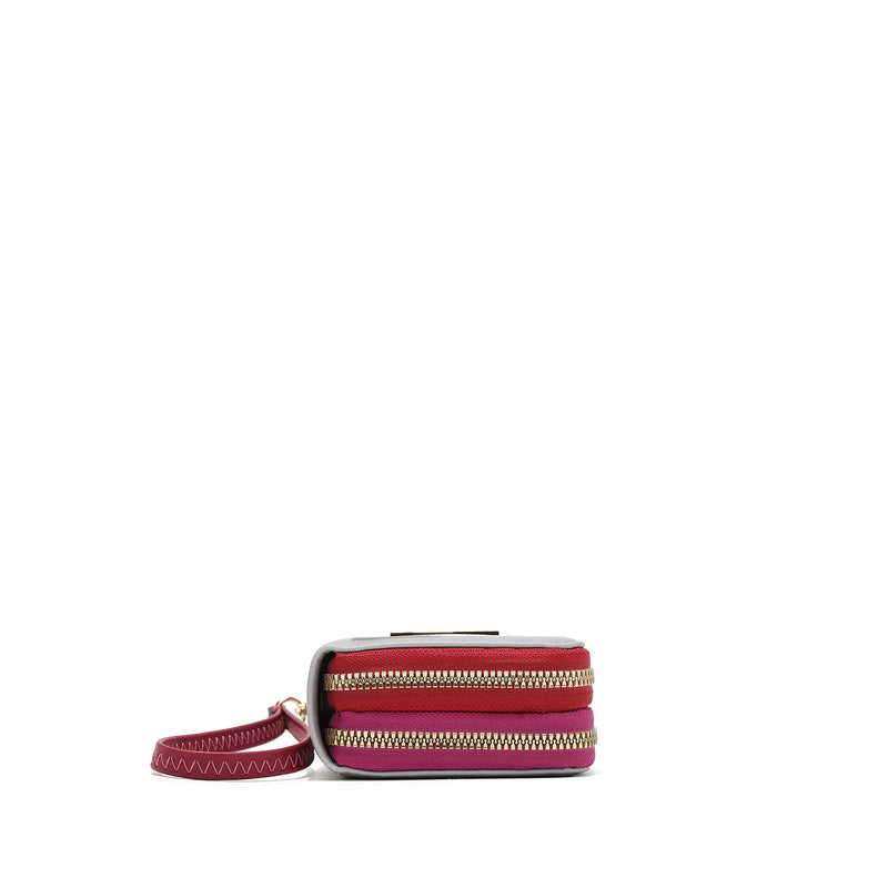 MEDIUM WALLET WITH DOUBLE ZIPPER (<tc>URBAN COFFEE DREAM</tc>)