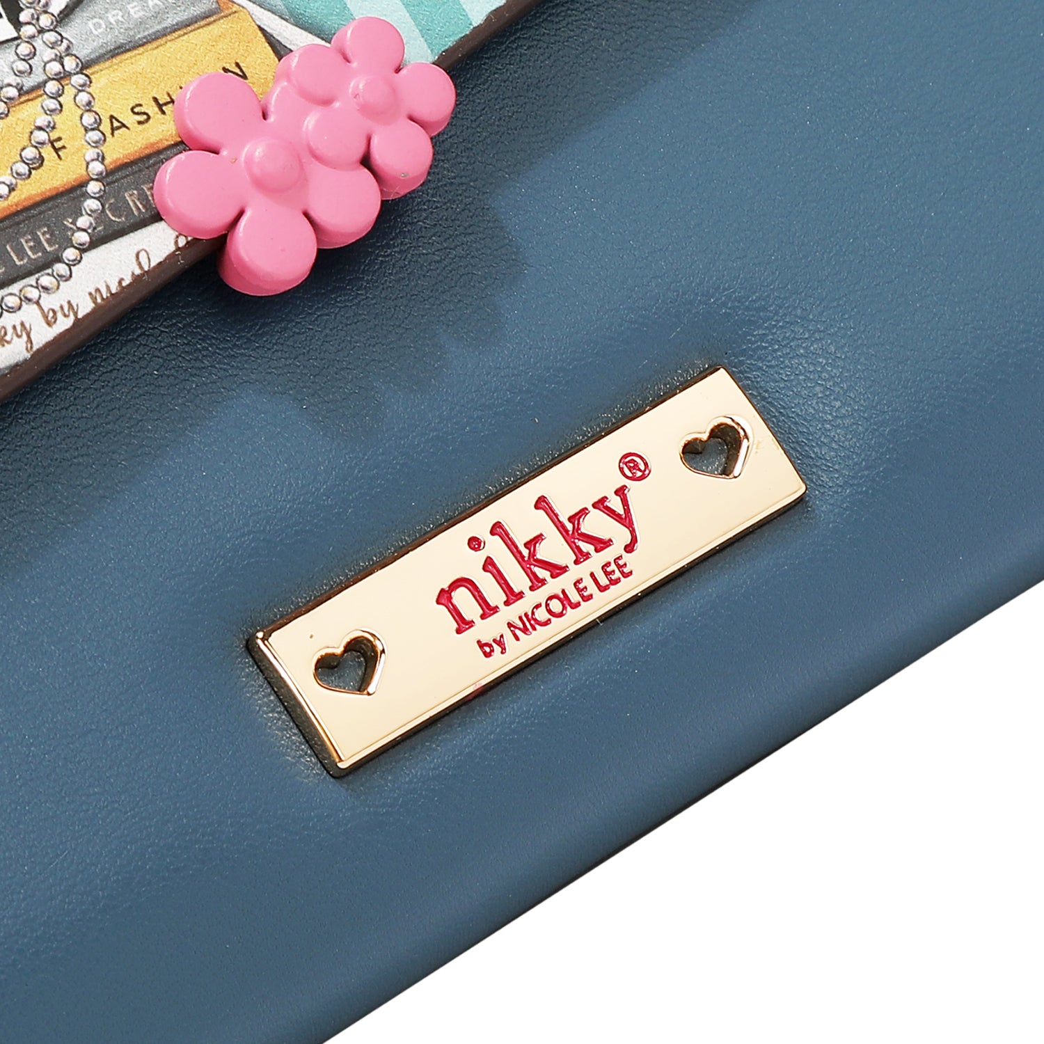PETIT PORTEFEUILLE PLIABLE <tc>NIKKY</tc> (CONÇU POUR T'AIMER)