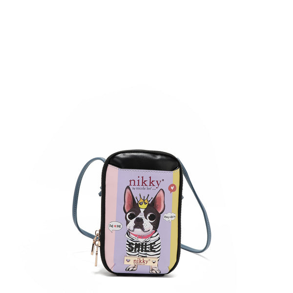 CROSSBODY BAG WITH ZIPPER FOR PHONE/WALLET (<tc>BEST BUDDIES</tc>)