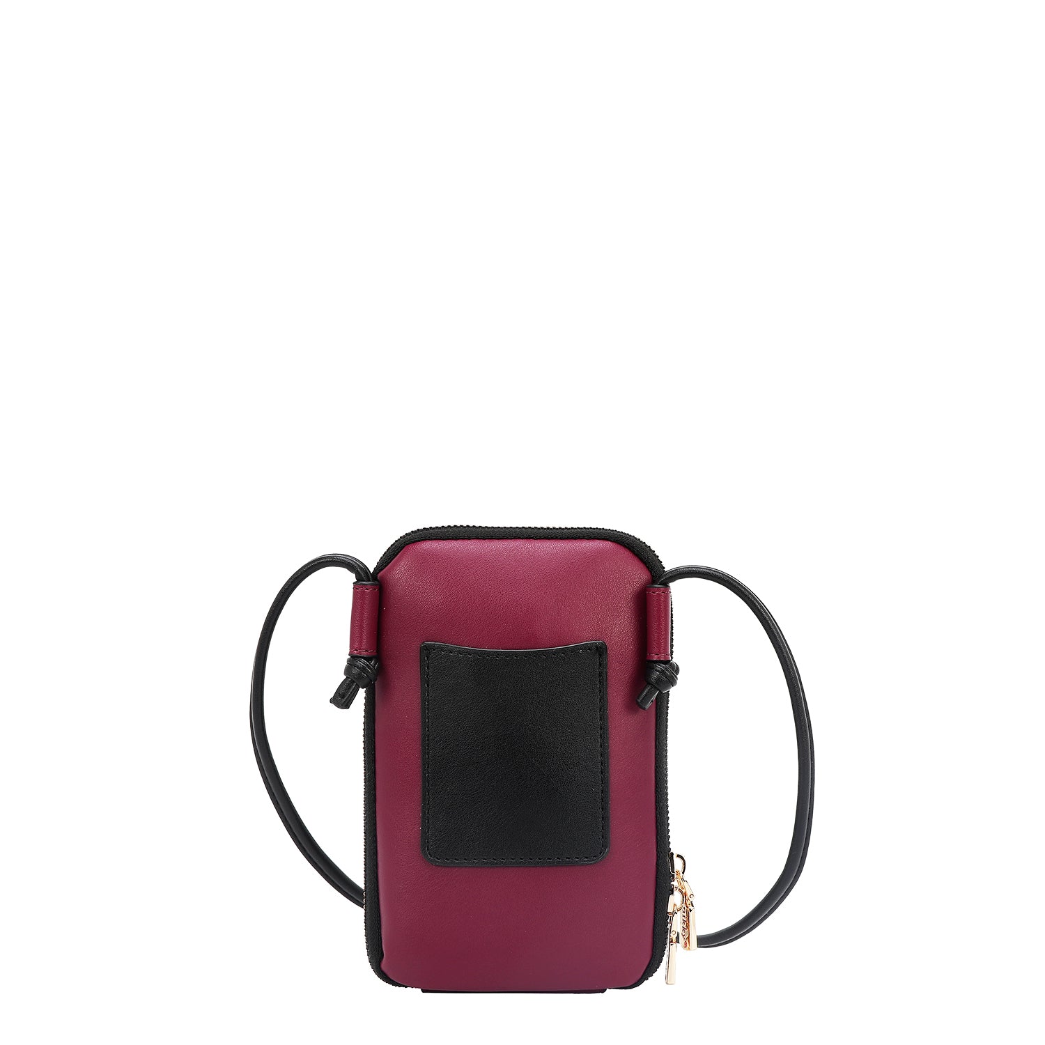 SAC BANDOULIÈRE AVEC FERMETURE ÉCLAIR POUR TÉLÉPHONE/PORTEFEUILLE (DESSUS TO LOVE YOU)