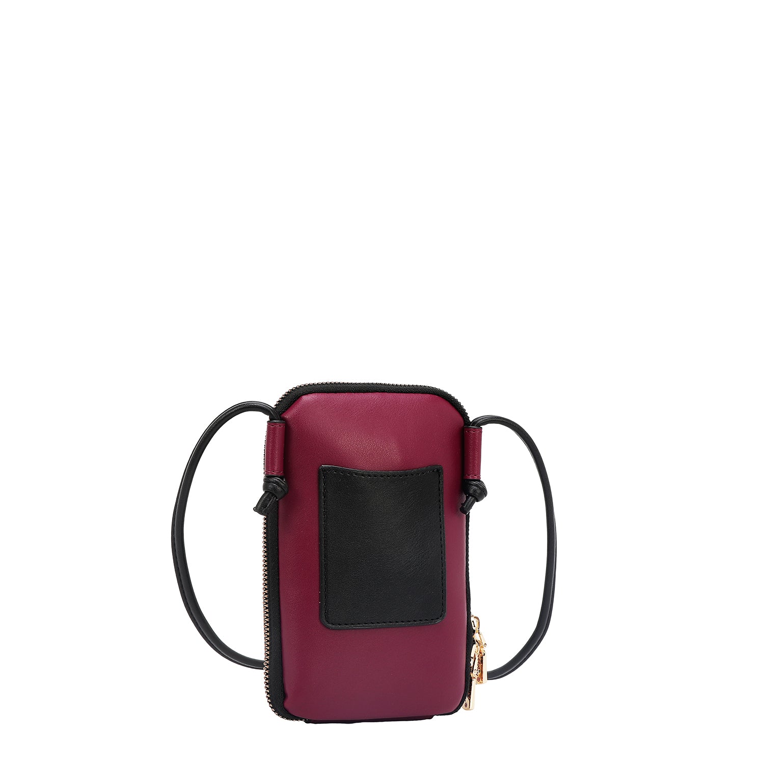 SAC BANDOULIÈRE AVEC FERMETURE ÉCLAIR POUR TÉLÉPHONE/PORTEFEUILLE (DESSUS TO LOVE YOU)