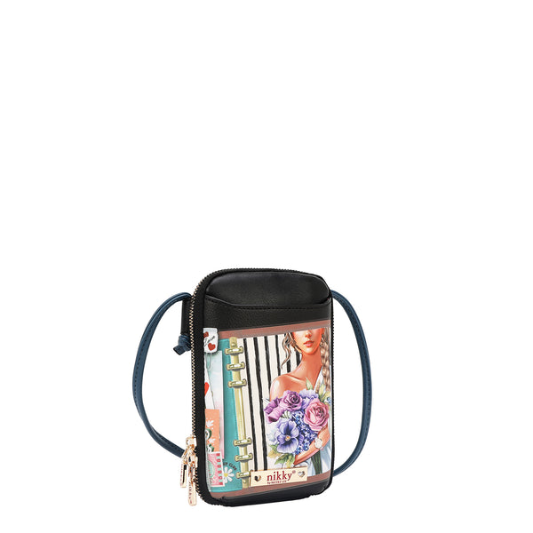 ZIPPERED CROSSBODY BAG FOR PHONE/WALLET (<tc>NOSTALGIA</tc>)