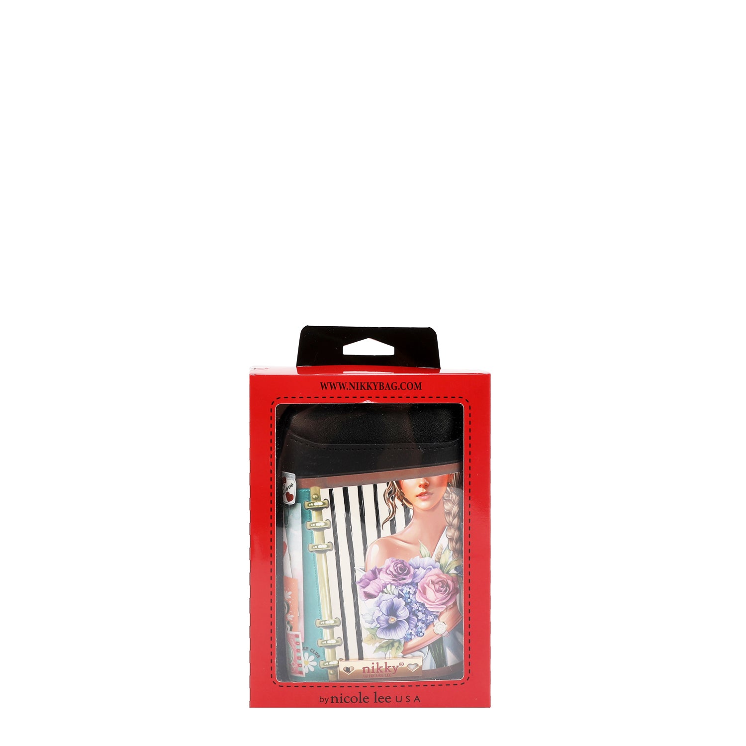 BORSA A TRACOLLA CON CERNIERA PER TELEFONO/PORTAFOGLIO (<tc>NOSTALGIA</tc>)