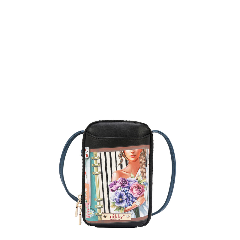 ZIPPERED CROSSBODY BAG FOR PHONE/WALLET (<tc>NOSTALGIA</tc>)