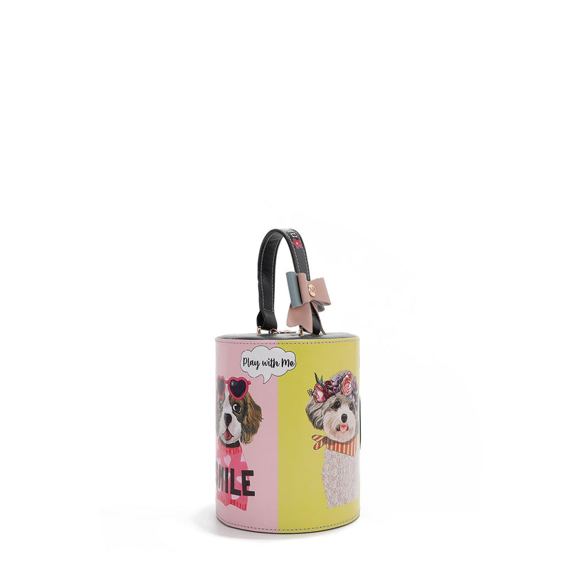 MULTIPLE CYLINDRICAL JEWELRY BOX (<tc>BEST BUDDIES</tc>)