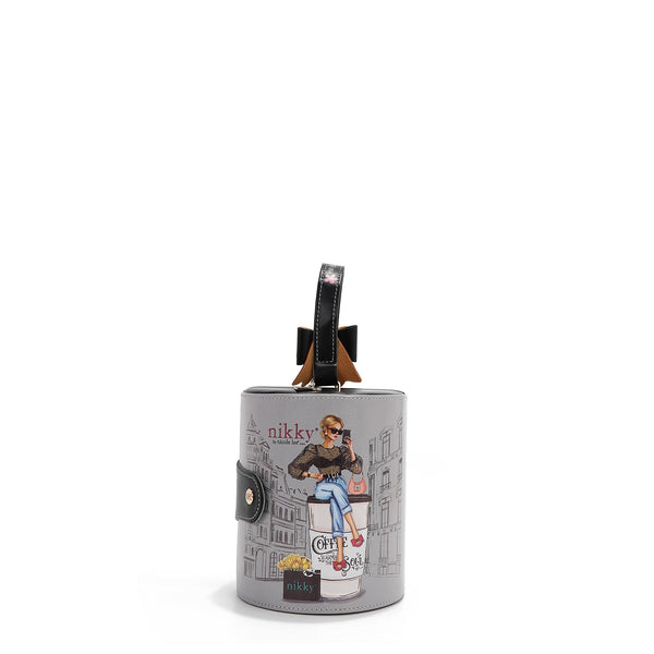 MULTIPLE CYLINDRICAL JEWELRY BOX (<tc>URBAN COFFEE DREAM</tc>)