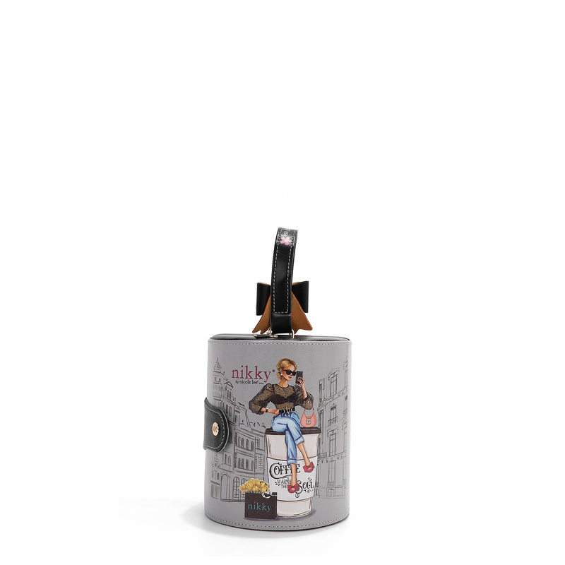 MULTIPLE CYLINDRICAL JEWELRY BOX (<tc>URBAN COFFEE DREAM</tc>)