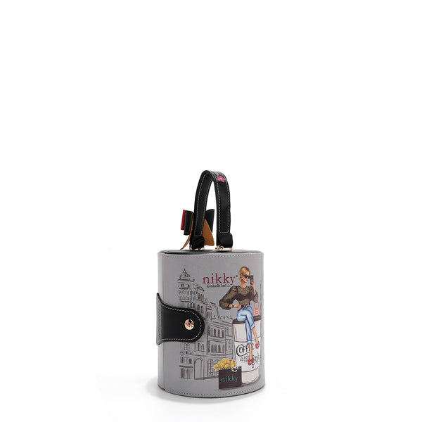MULTIPLE CYLINDRICAL JEWELRY BOX (<tc>URBAN COFFEE DREAM</tc>)