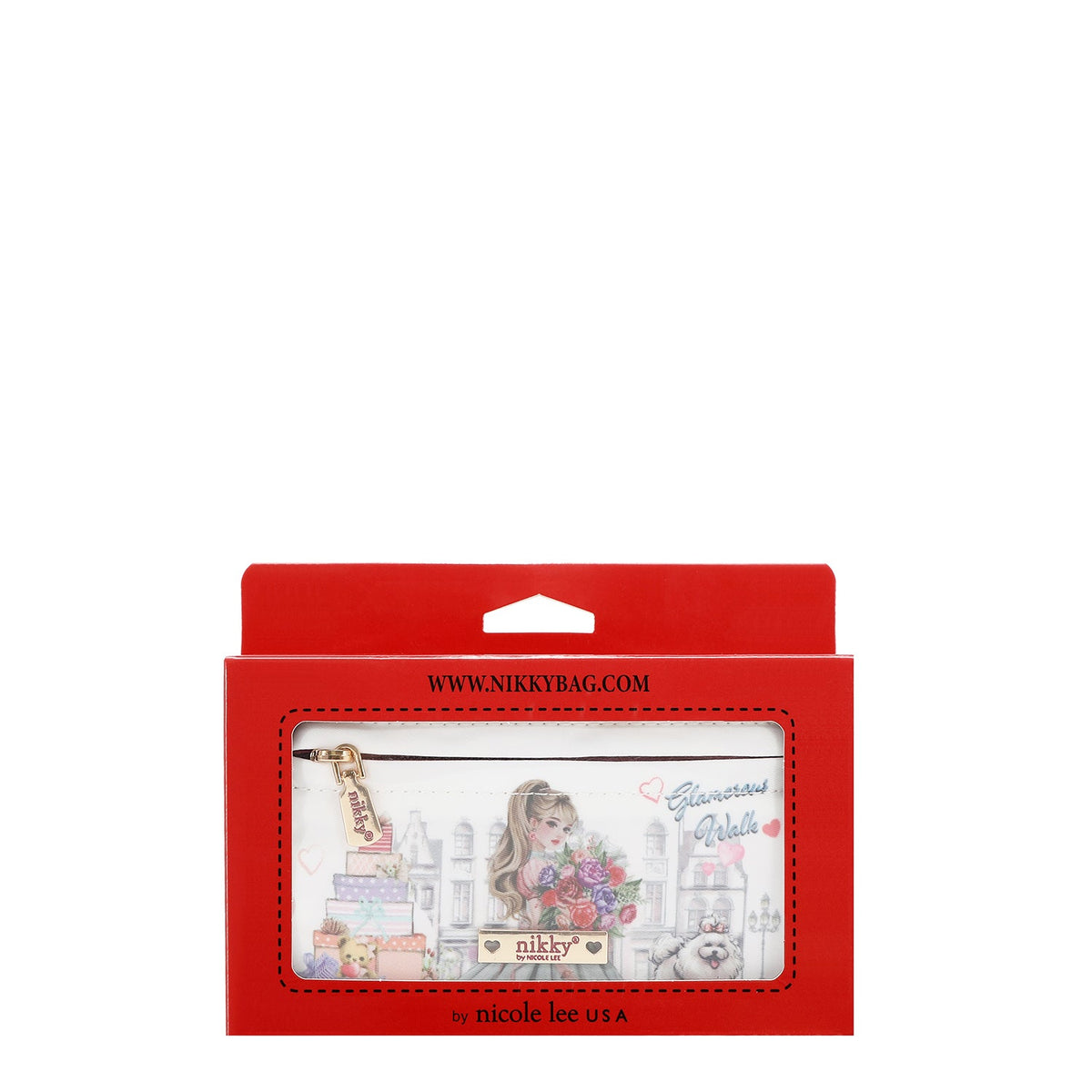NECESER DE NYLON (GLAMOROUS WALK-BLANCO)