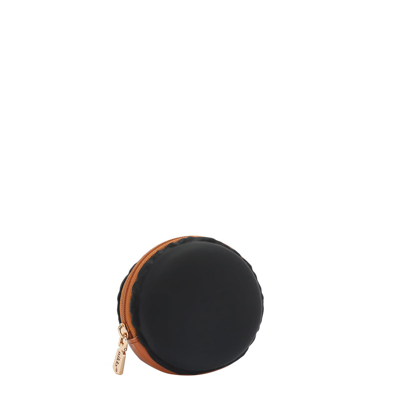 ESTUCHE REDONDO DE SILICONA (NOSTALGIA NEGRO)