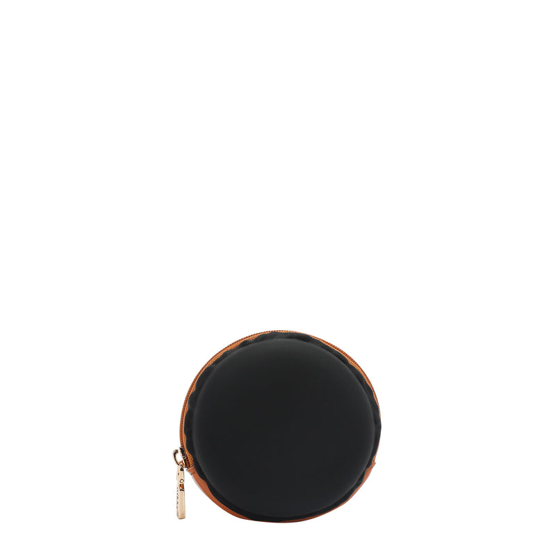 ESTUCHE REDONDO DE SILICONA (NOSTALGIA NEGRO)