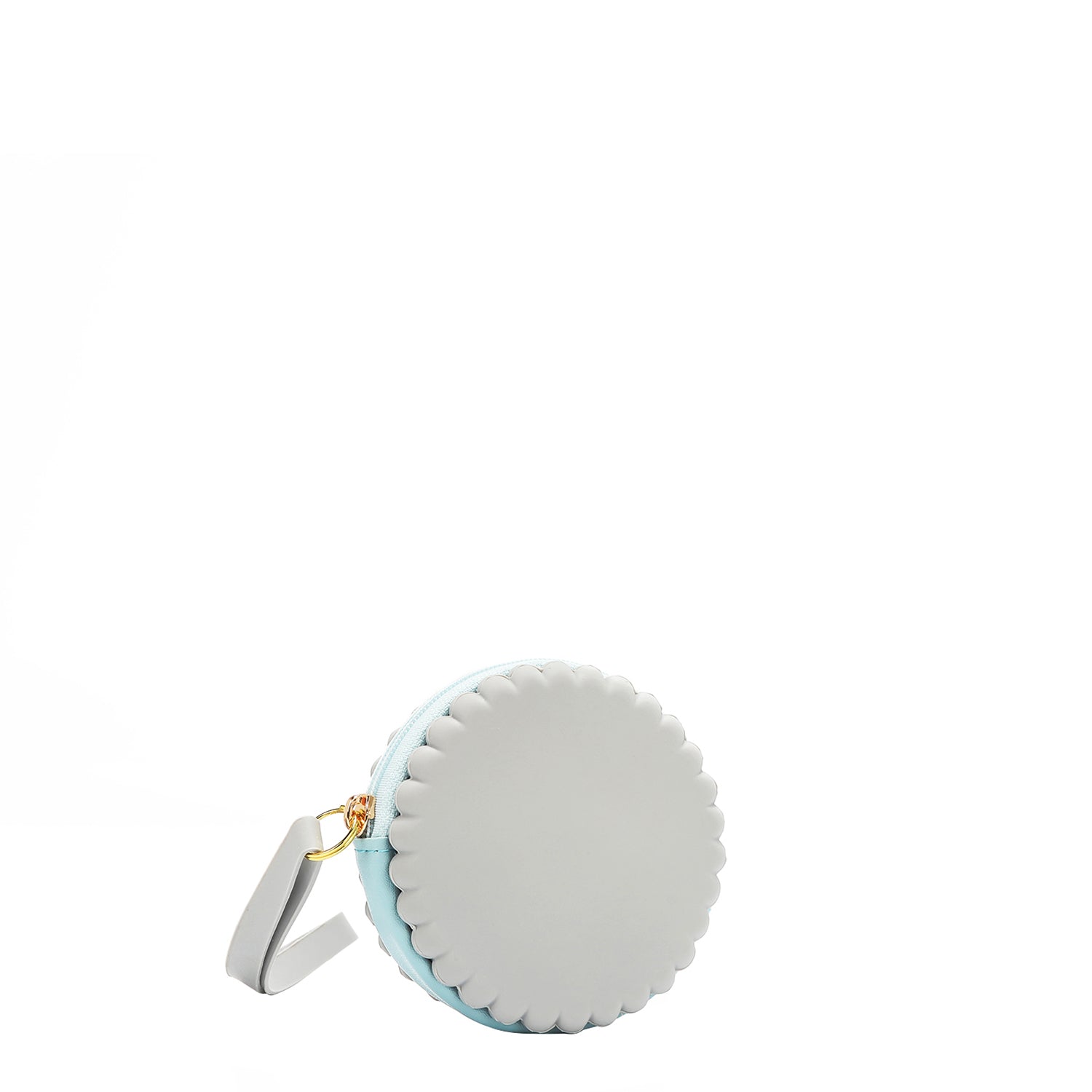 CUSTODIA ROTONDA IN SILICONE CON BRACCIALE (MEANT TO LOVE YOU GRIGIA)