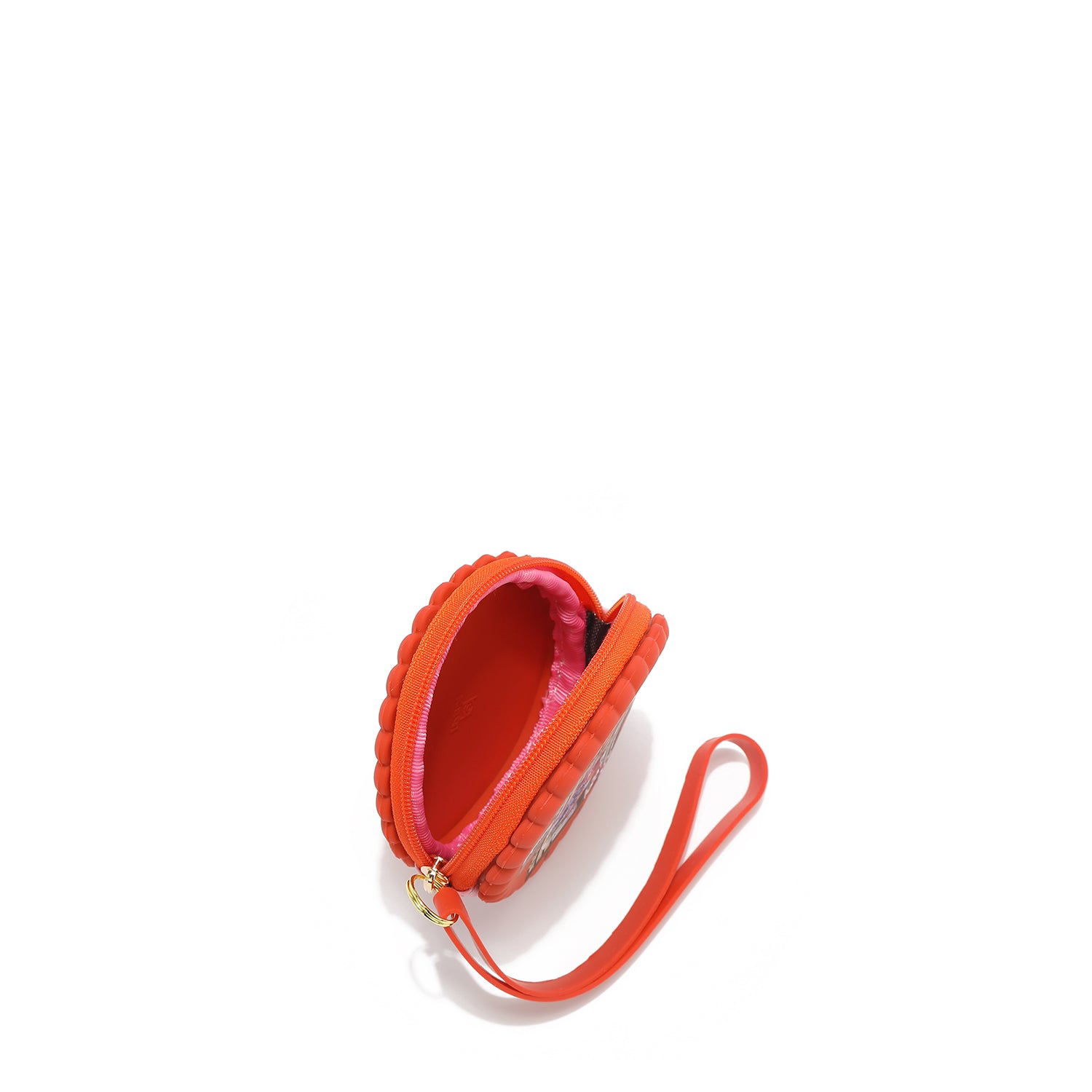 ESTUCHE REDONDO DE SILICONA CON PULSERA (FAIRY TALE VERDE)