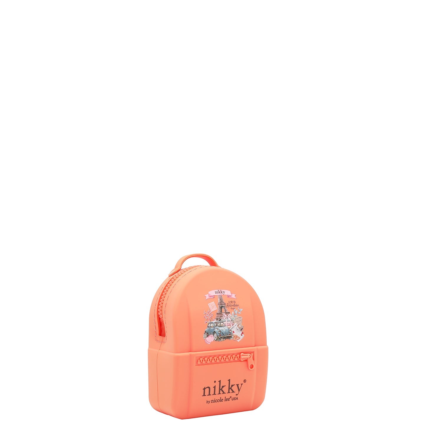 MINI BACKPACK PURSE (CHASING DREAMS - SALMON)