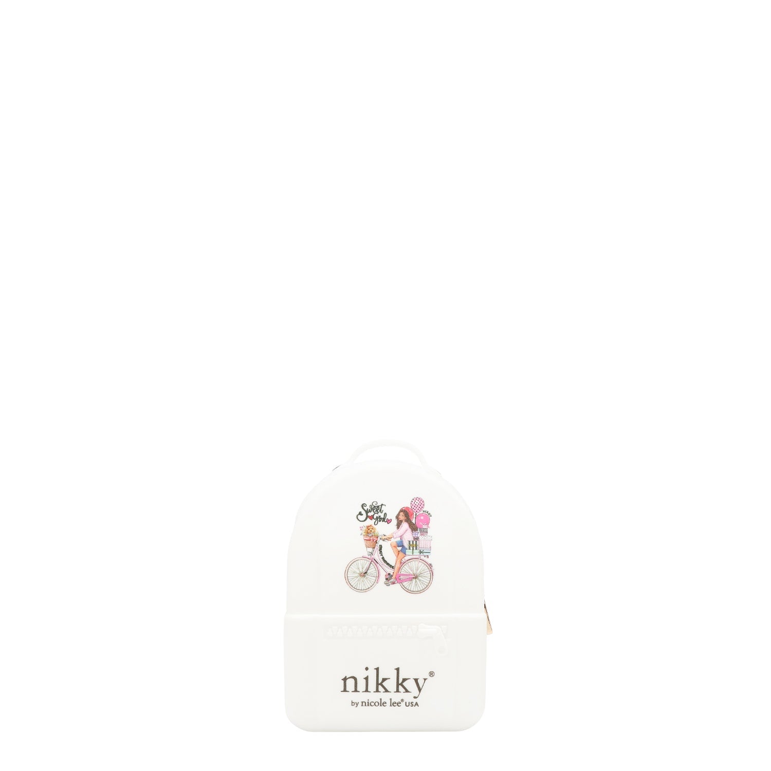 MINI ZAINO PORTAFOGLIO (<tc>SWEET GIRL</tc> - BIANCO)