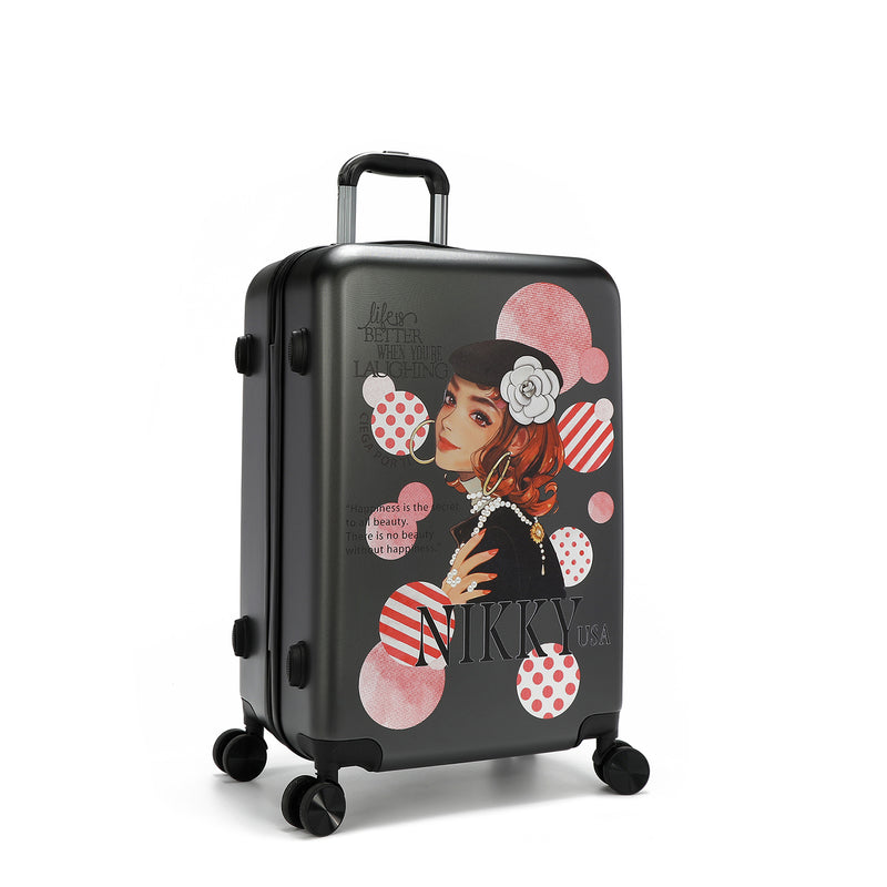 SET OF 2 ABS PLASTIC SUITCASES <tc>CIEGA POR TI</tc>