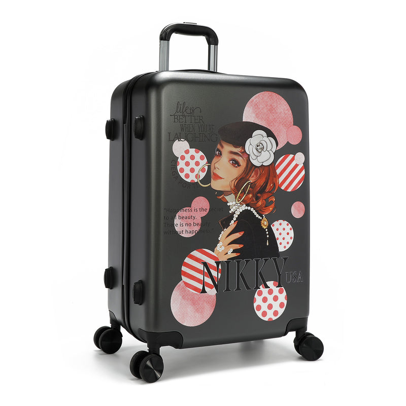 SET OF 2 ABS PLASTIC SUITCASES <tc>CIEGA POR TI</tc>