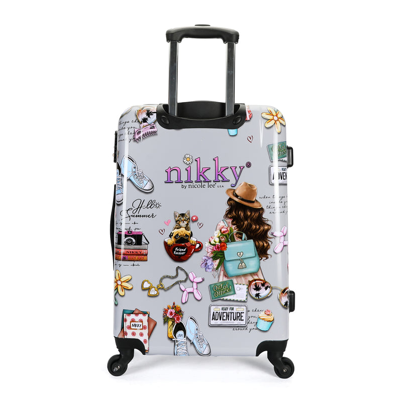 ABS PLASTIC CABIN SUITCASE <tc><tc><tc>Nikky</tc> World</tc></tc>