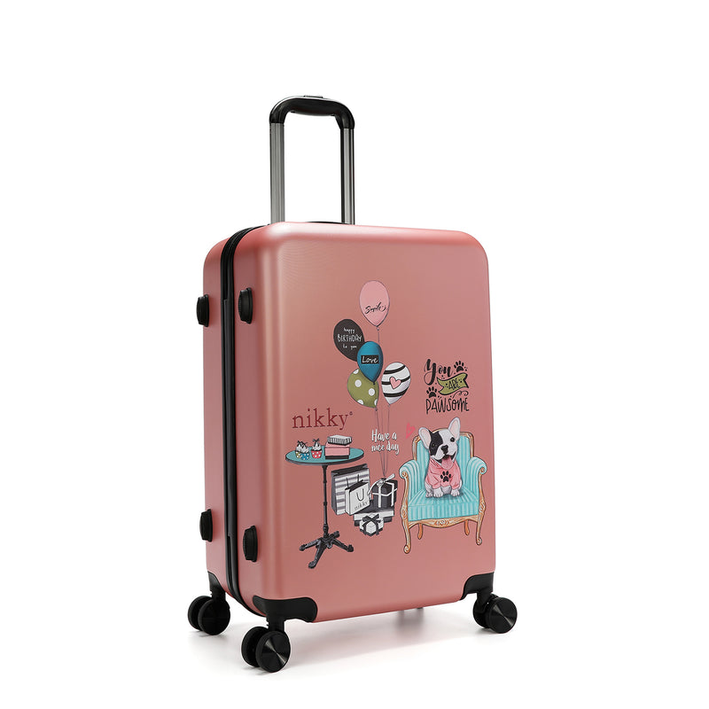 SET OF 3 RIGID SUITCASES (<tc><tc>Party King</tc></tc>)